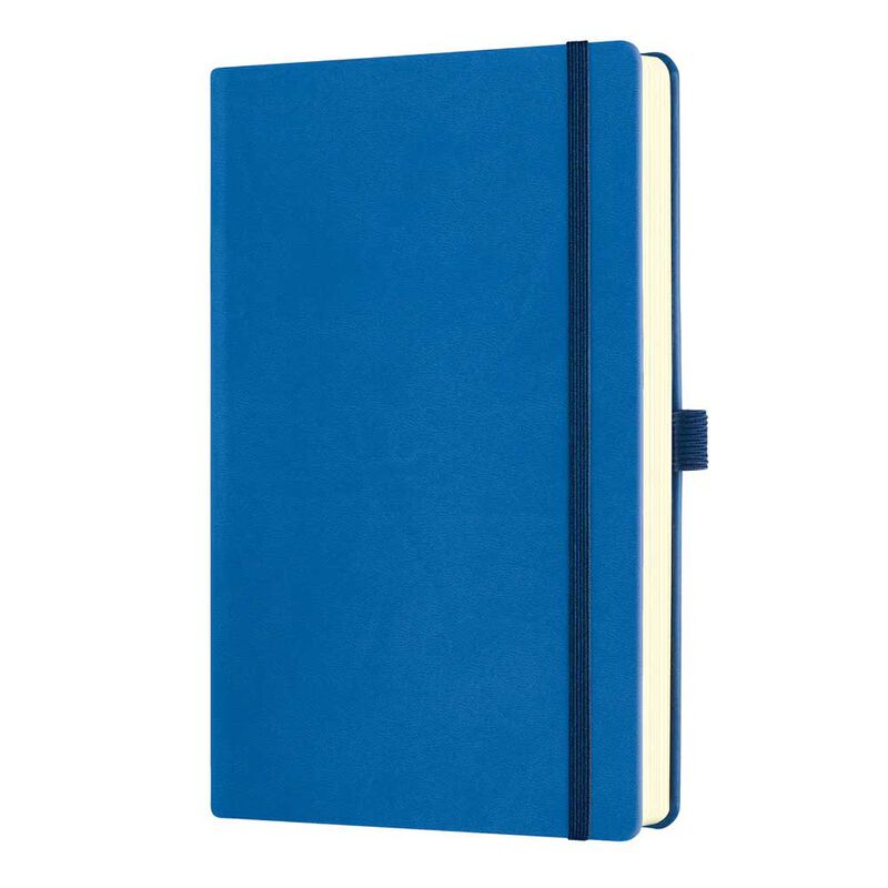 Castelli Aquarella A5 Ruled Blue Sea Notebook image number 1